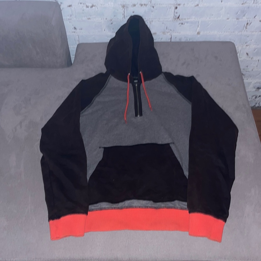 BDG Brown and Grey Hoodie